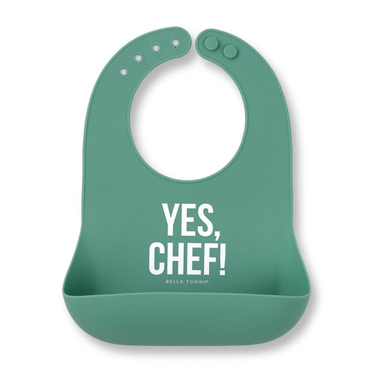 Bella Tunno - Yes Chef Wonder Bib: Green