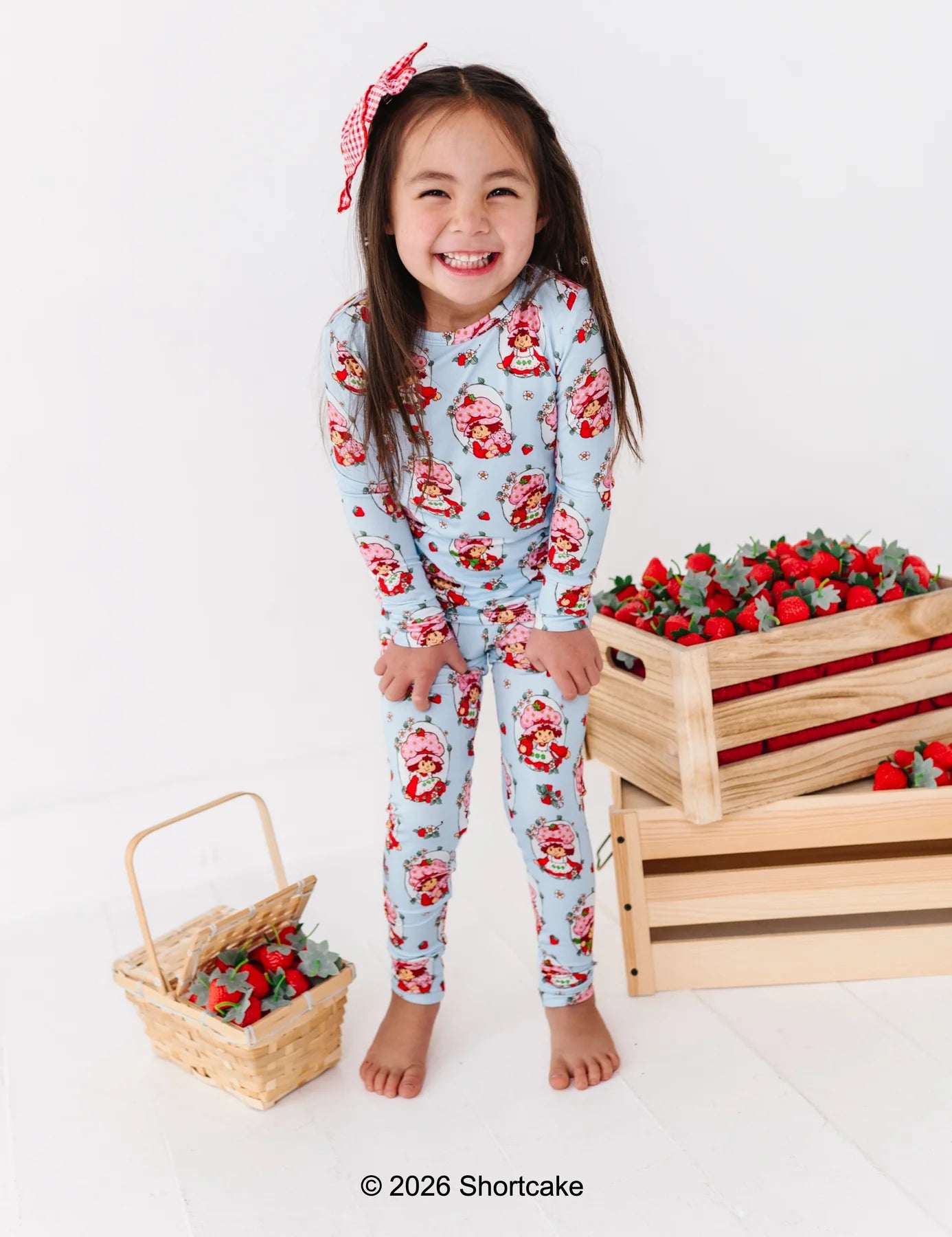 Birdie Bean - Strawberry Shortcake 2-Piece Pajama