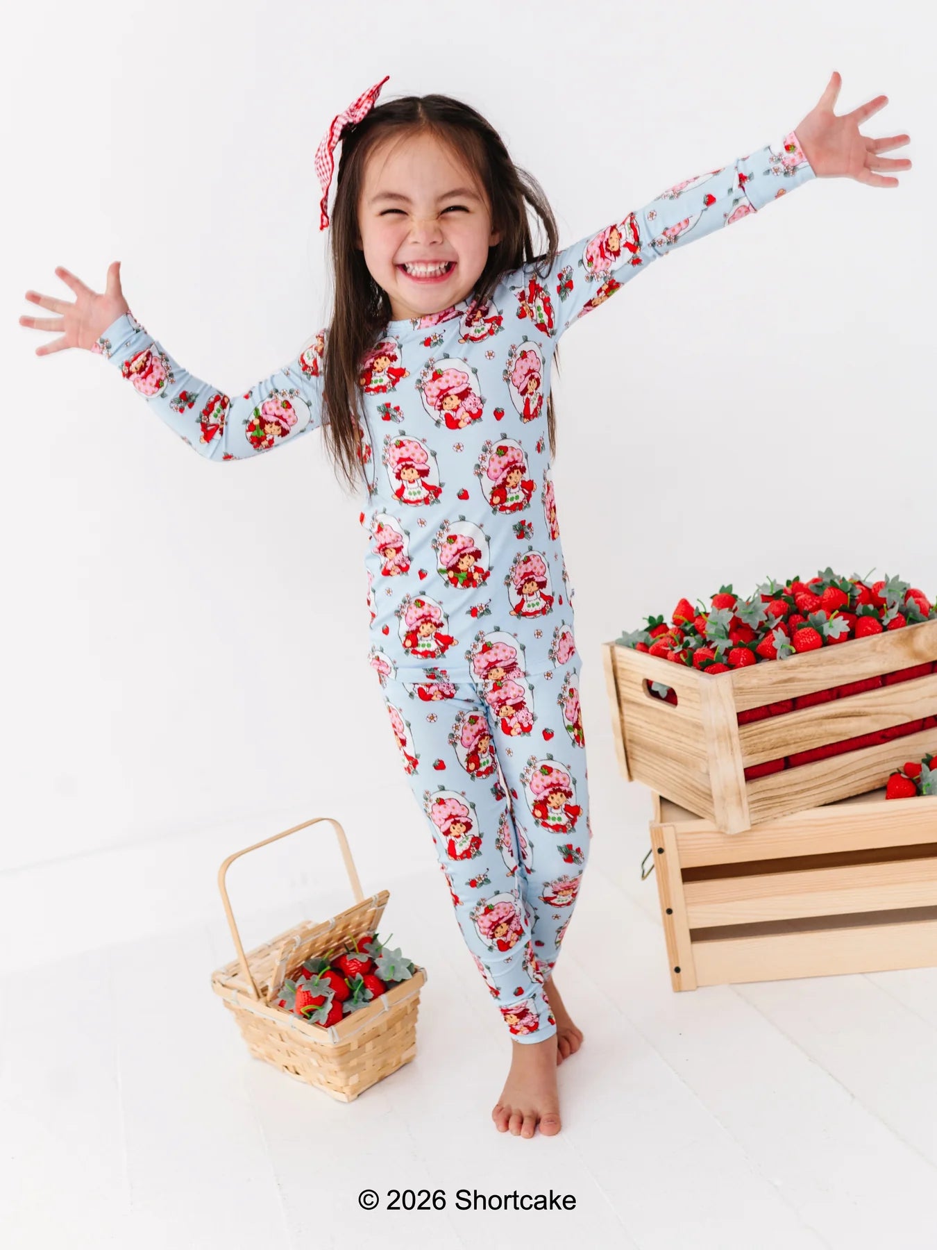 Birdie Bean - Strawberry Shortcake 2-Piece Pajama