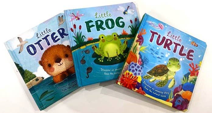 Simon & Schuster - Nature Stories: Little Otter-Discover an Amazing Story from the Natural World by IglooBooks: Board Books; 24 pages / English