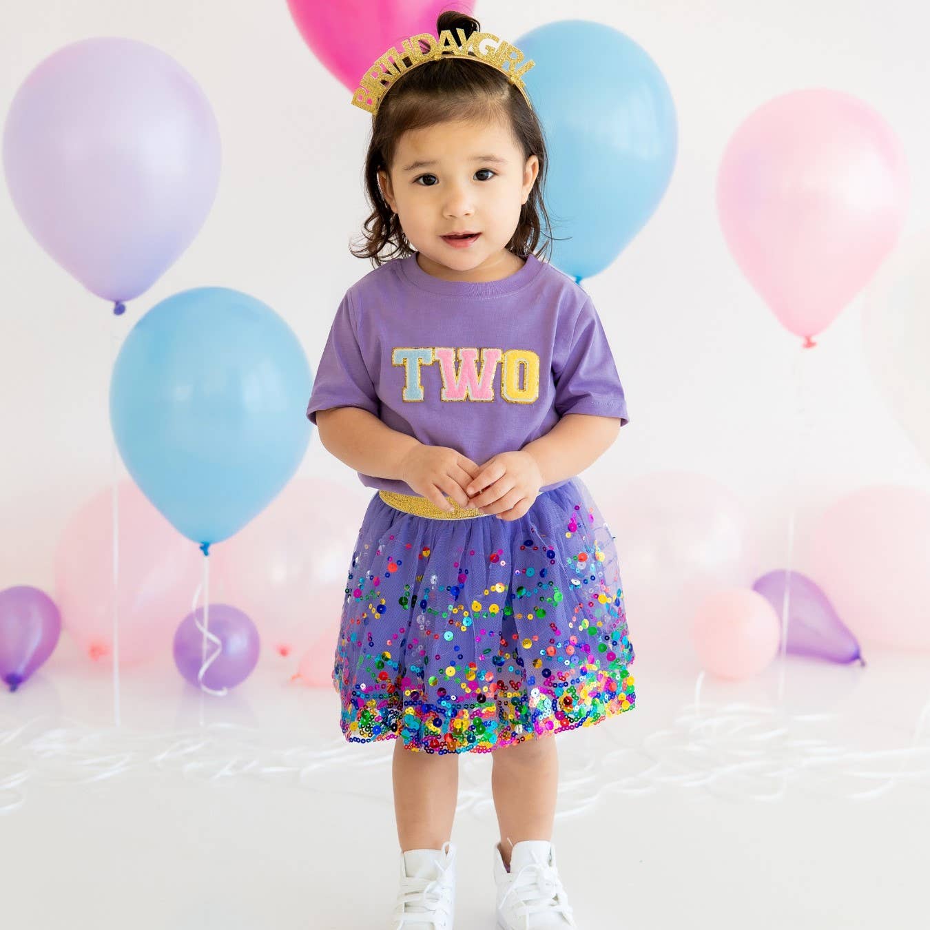 Sweet Wink - Lavender Confetti Tutu - Dress Up Skirt - Tutu