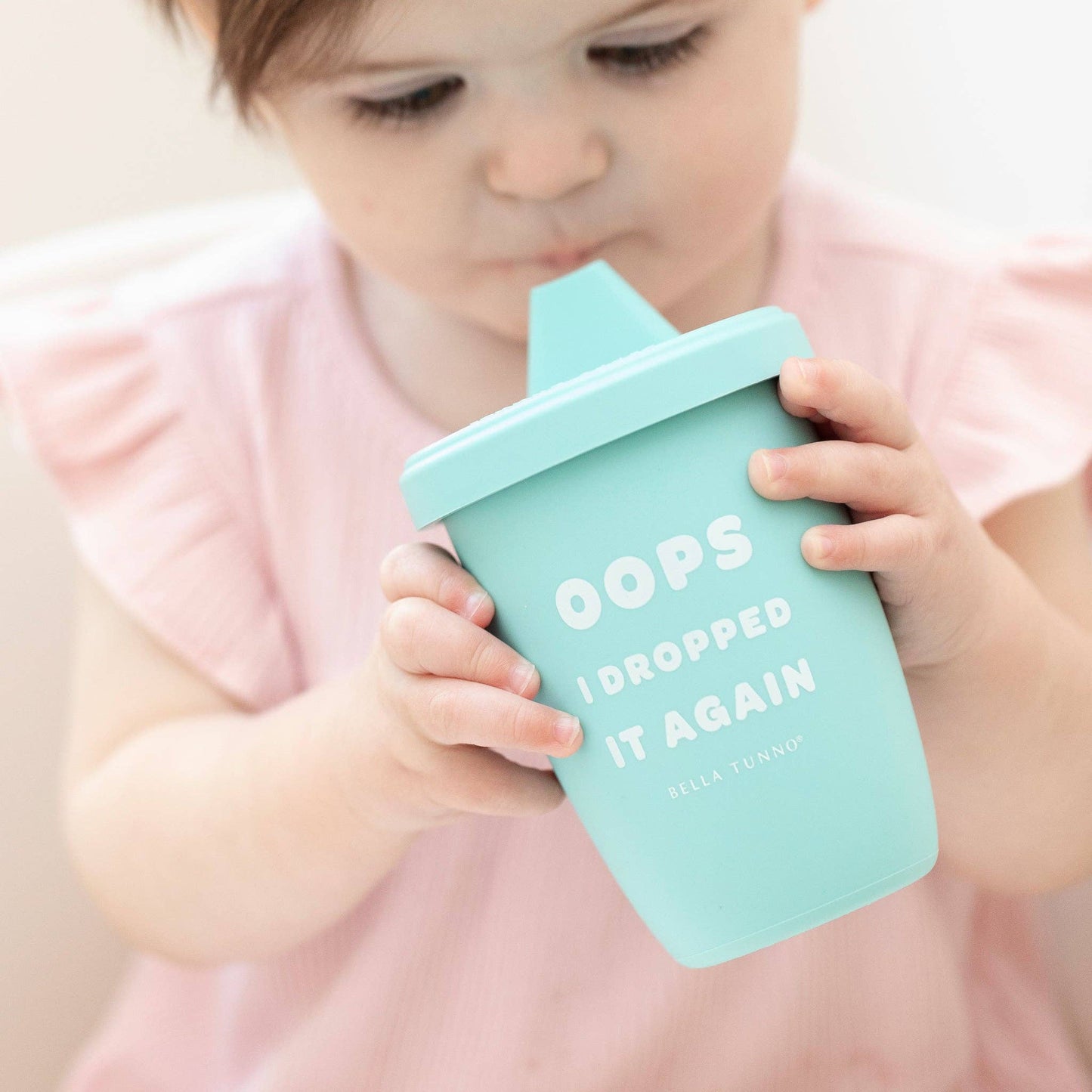 Bella Tunno - Dropped it Again Sippy Cup: Blue