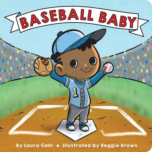 Simon & Schuster - Baseball Baby by Laura Gehl: Board Books; 20 pages / English