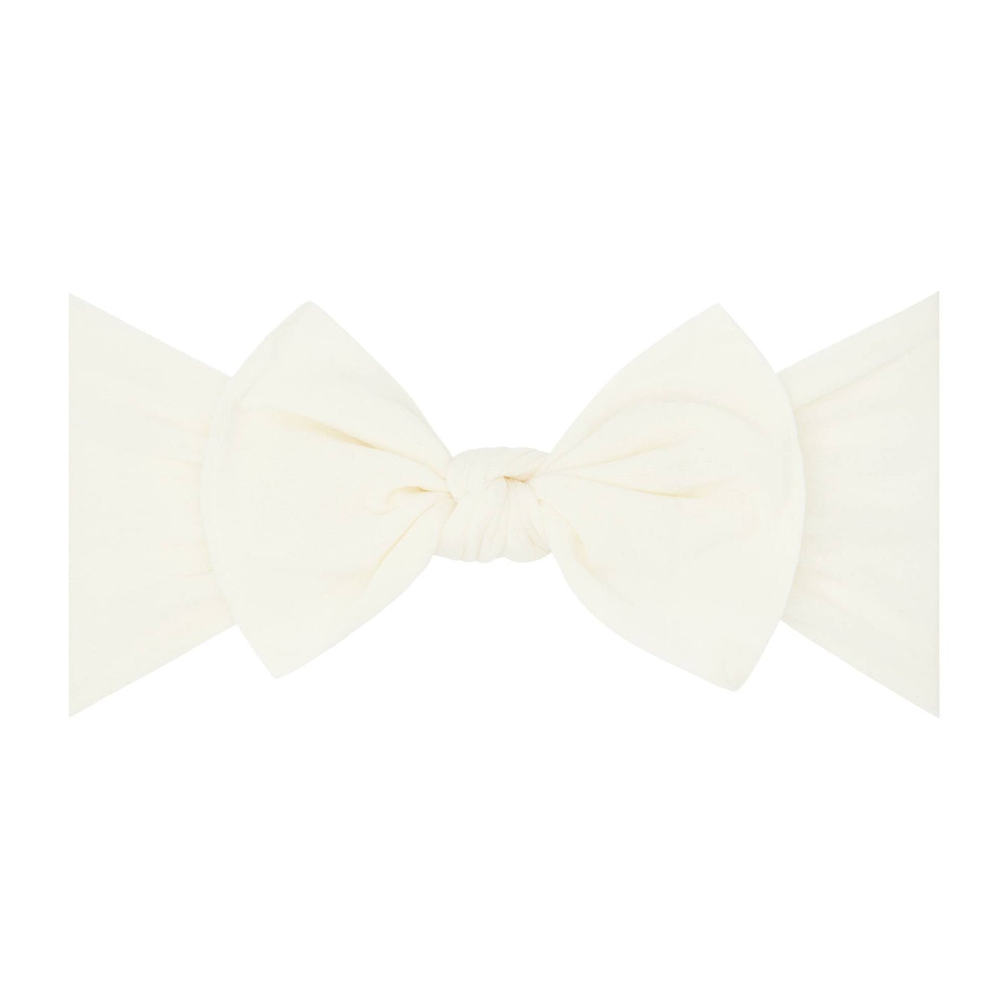 Baby Bling Bows - Original Knot headband: Canary yellow