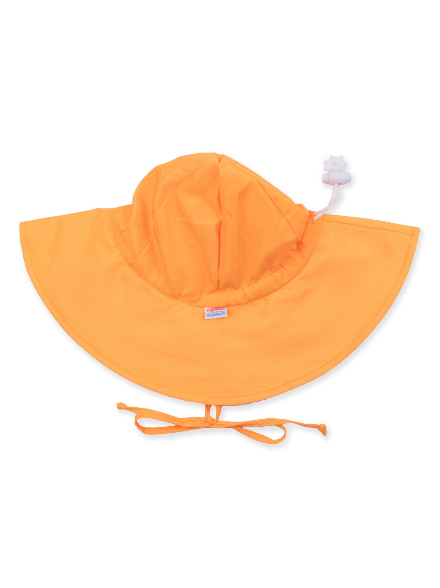 RuffleButts + RuggedButts - Kids Neon Orange Sun Protective Hat: Orange