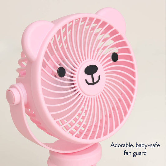 Itzy Ritzy - Itzy Breeze 3-Speed Stroller Fan™: Pink