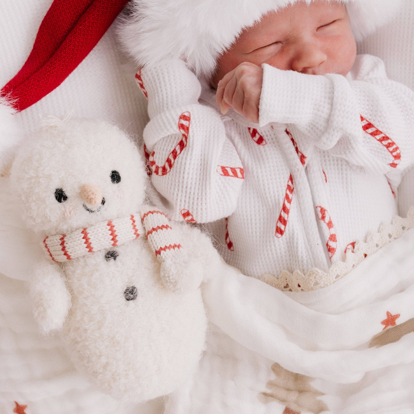 cuddle+kind - Baby snowman (candy cane)