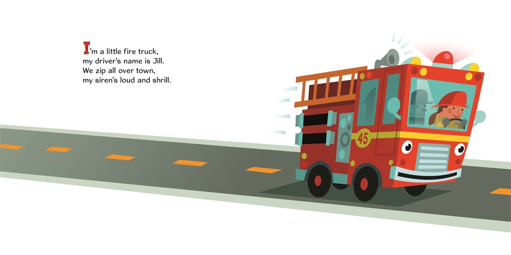 The Little Fire Truck Board Book