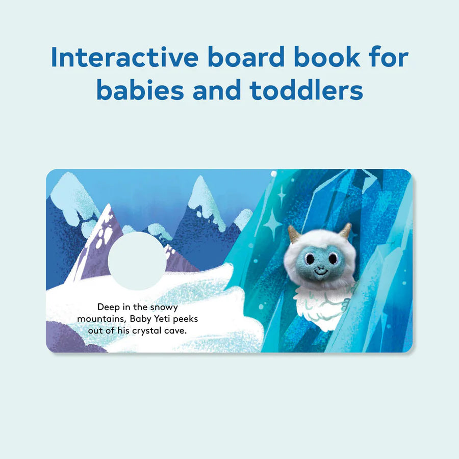 Chronicle Books - Baby Yeti: Finger Puppet Book