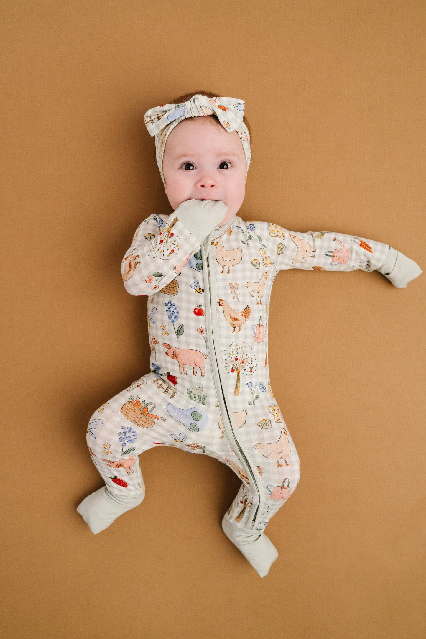 Little One Shop - Farm Days Bamboo PJ Sleeper