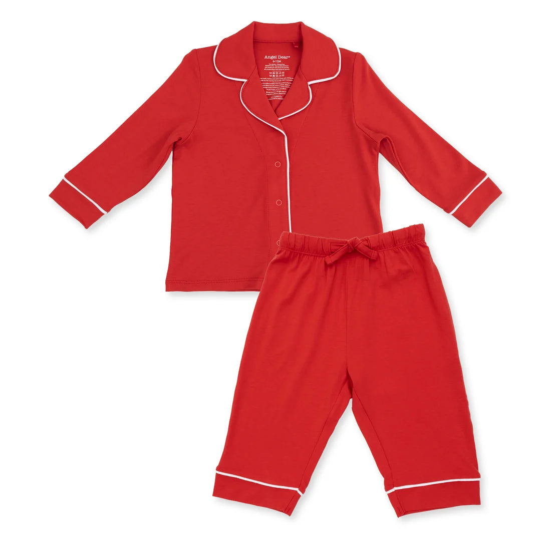 Angel Dear - Ribbon Red Kids Long Sleeve Coat Style with Pant
