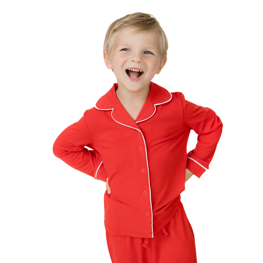 Angel Dear - Ribbon Red Kids Long Sleeve Coat Style with Pant