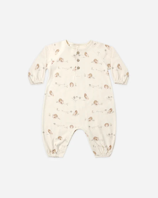 Quincy Mae - Henley Bubble Jumpsuit || Turkey