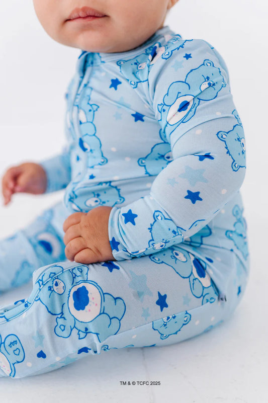 Birdie Bean - Care Bears™ Grumpy Bear Convertible Romper Pajama