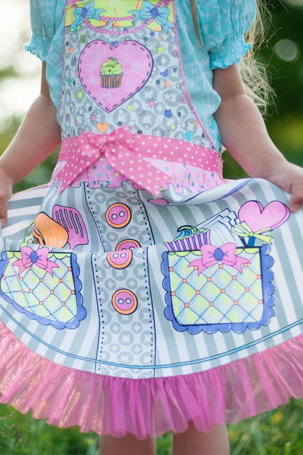 Great Pretenders - Colour-An-Apron (size 4-6)