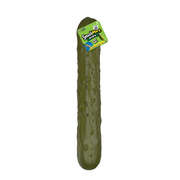 Crazy Fun - RMS® SmushMart™ Giant 15" Pickle Squishy 1pc (limit 2)