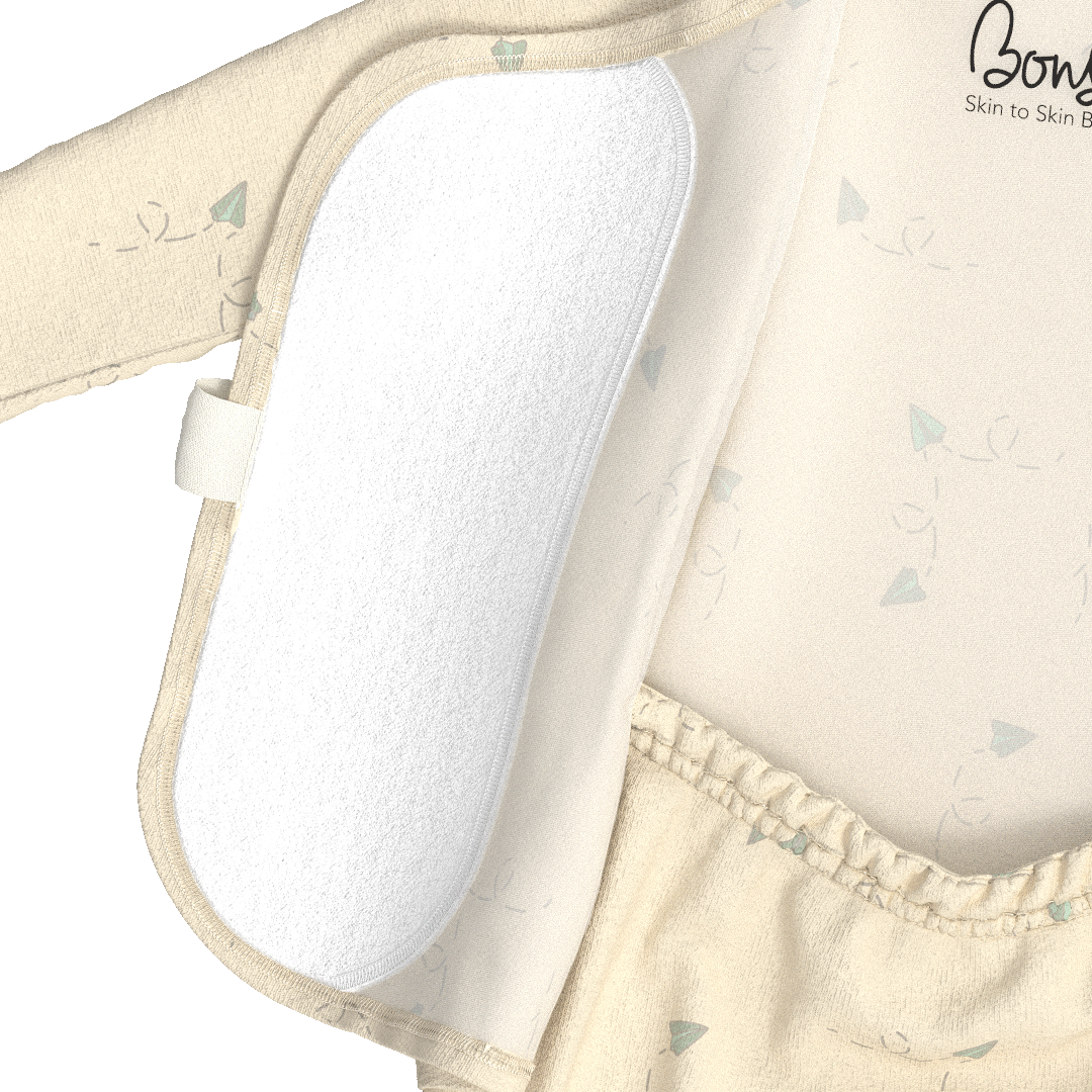 Bonsie Skin to Skin Babywear - Footie - Flight Crew