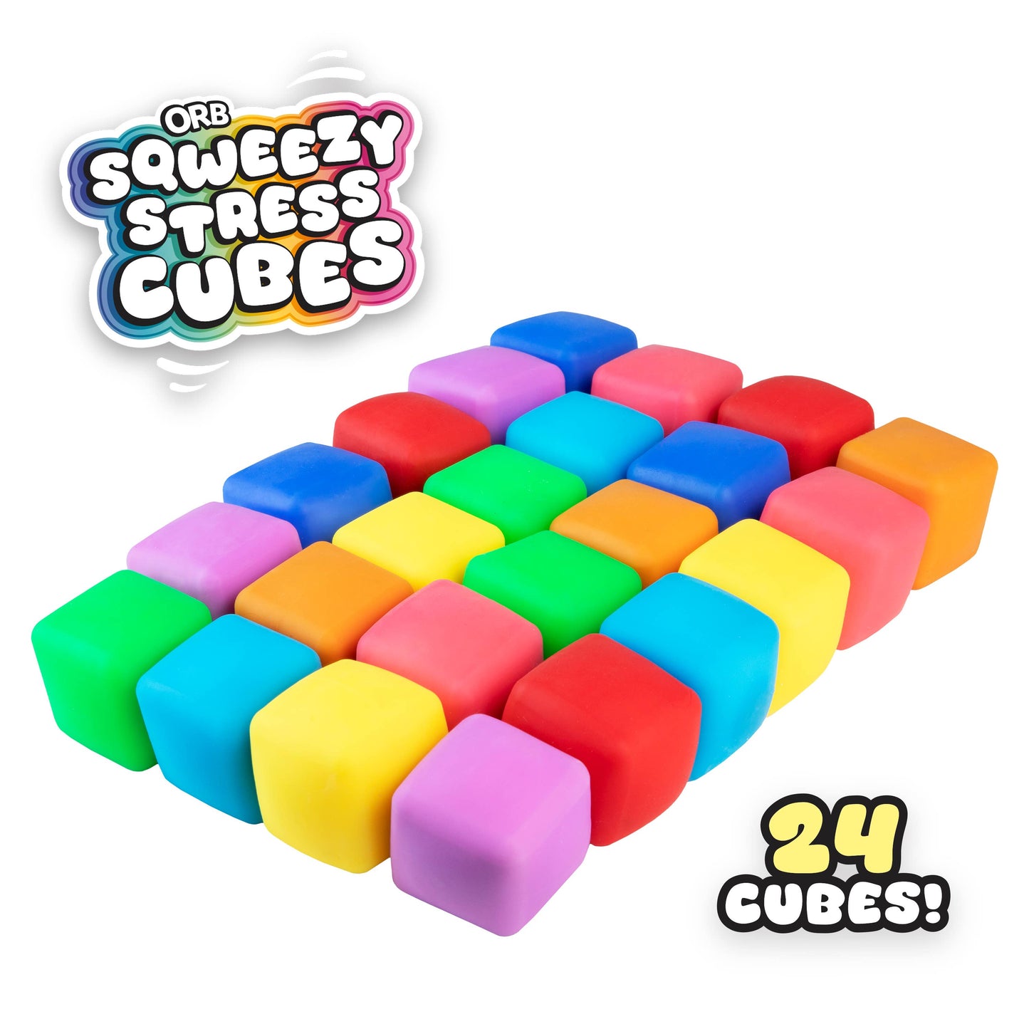 Orb Toys - Sqweezy Stress Cubes(limit 1)