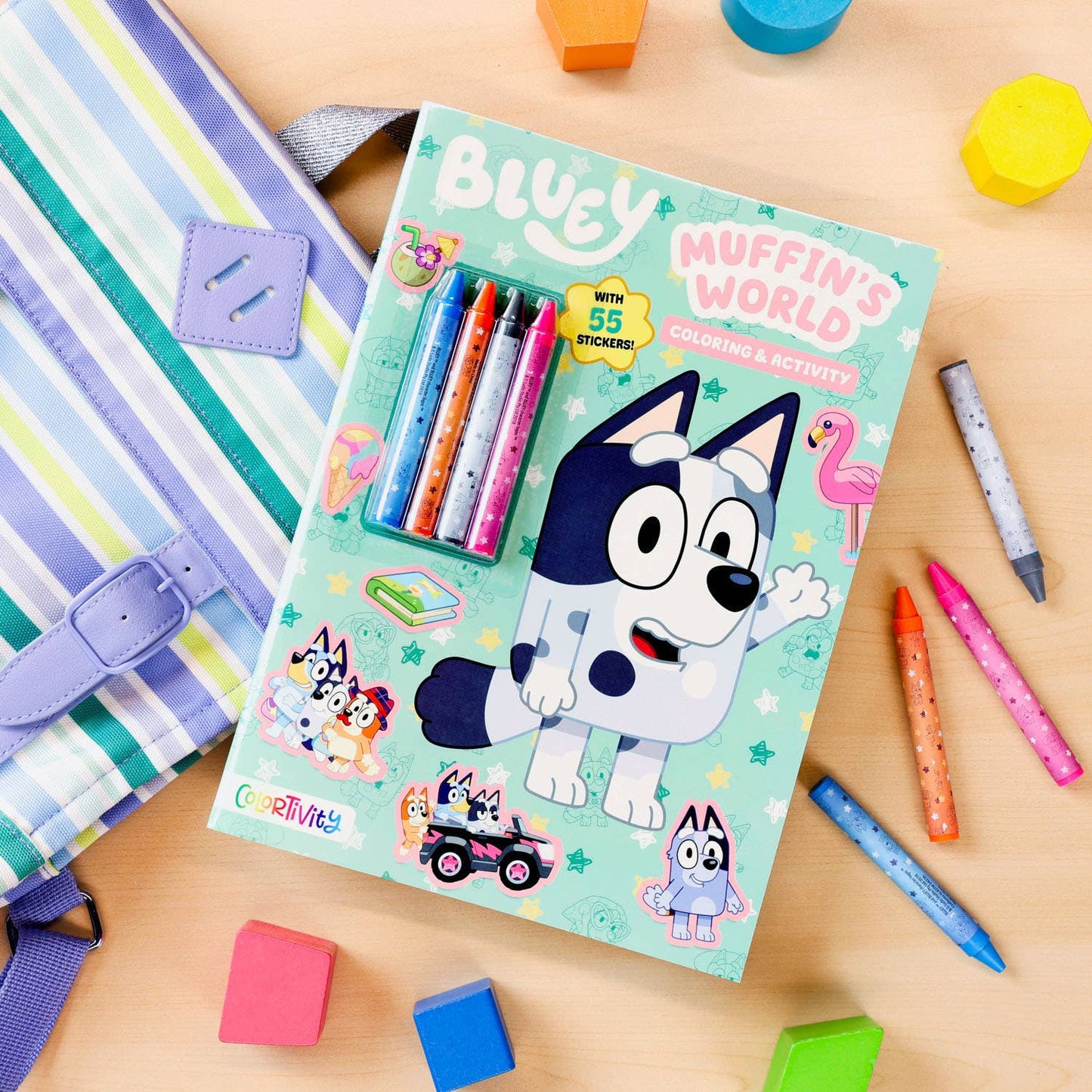Simon & Schuster - Bluey: Muffin's World by Maggie Fischer: Paperback; 48 pages / English