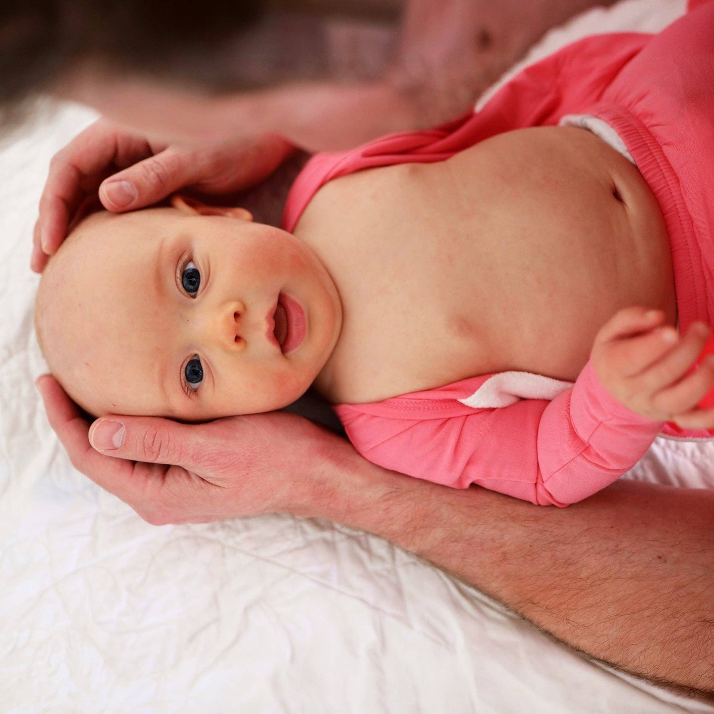 Bonsie Skin to Skin Babywear - Footie - Pinky Promise