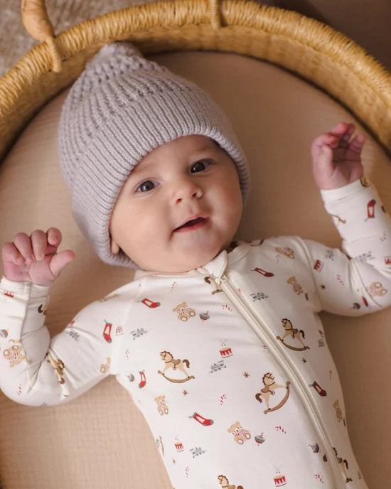 Quincy Mae - Bamboo Zip Footie || Toy Chest