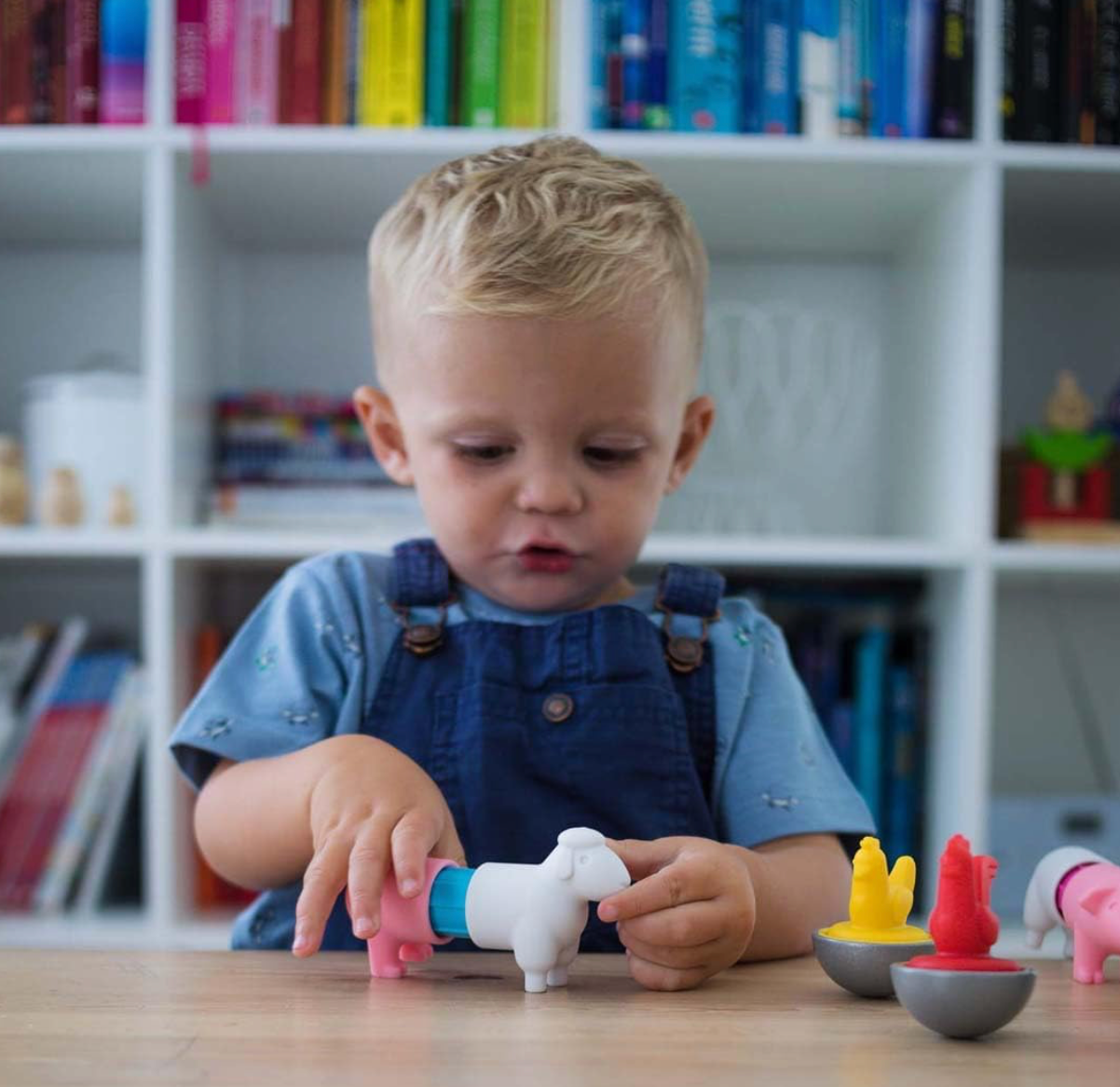 Smart Toys and Games - SmartMax My First Farm Animals Magnetic Set - Ages 1+