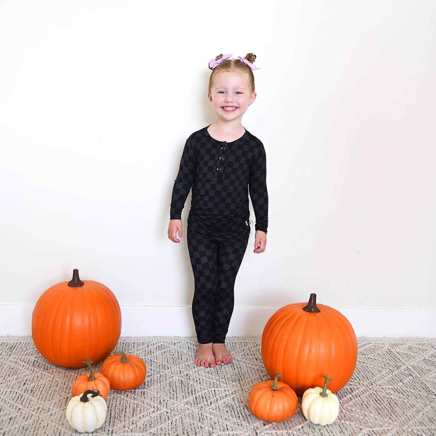 Gigi and Max - Frankie TWO PIECE Bamboo Checks PJ Set