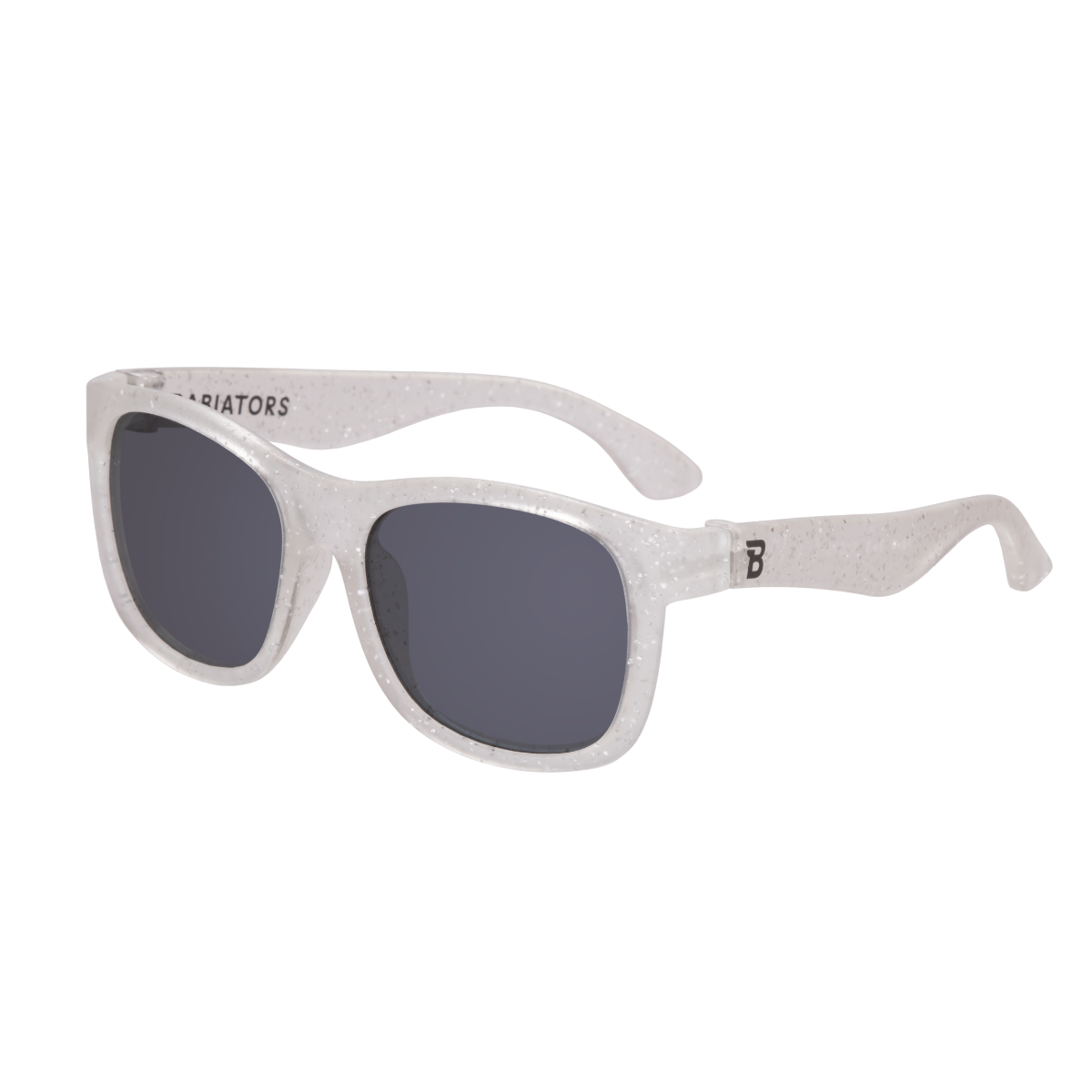 Babiators - Silver Shimmer Navigator Sunglasses for Babies and Kids: Original Navigators
