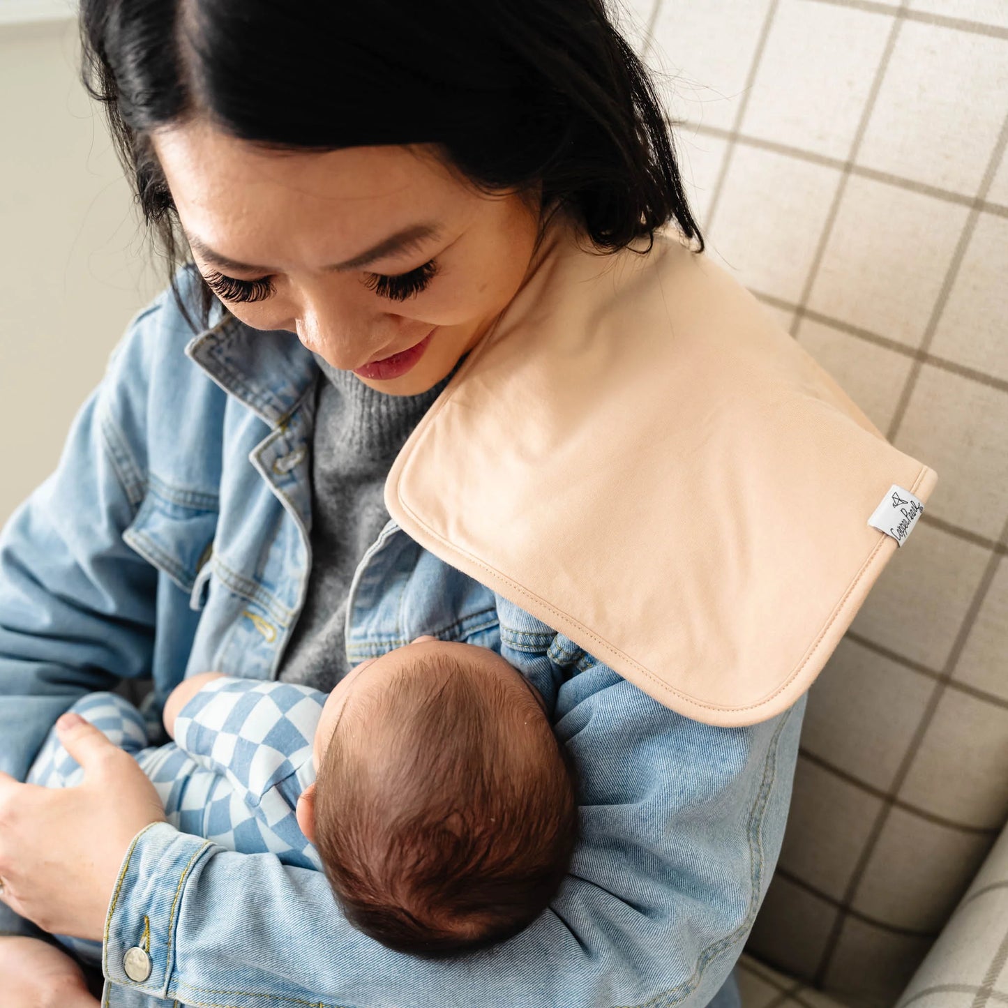 Copper Pearl - Ryder Burp Cloth Set (3-Pack)