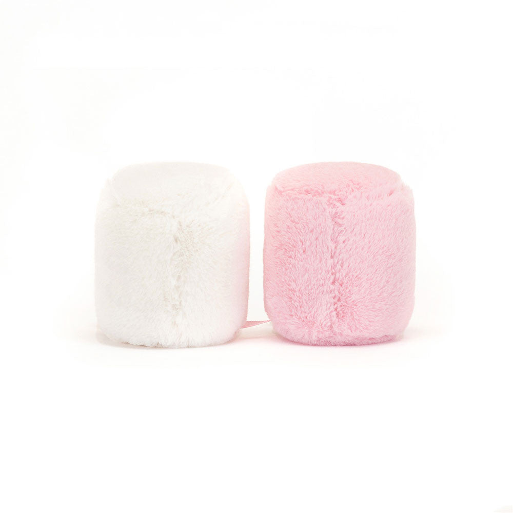 Jellycat - Amuseables Pair of Pink and White Marshmallows (limit 1)