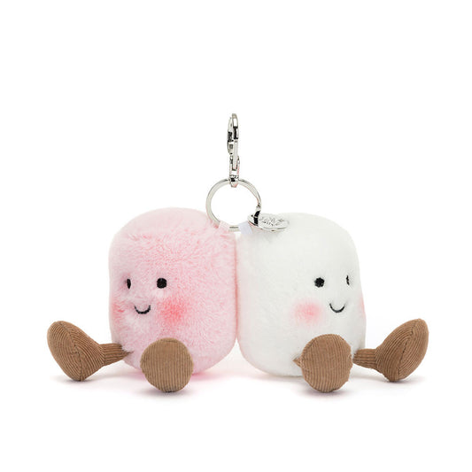 Jellycat - Amuseables Pair of Marshmallows Bag Charm (limit 1)