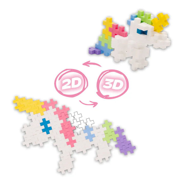 Plus Plus - Puzzle by Number Activity Pad - Fairytale