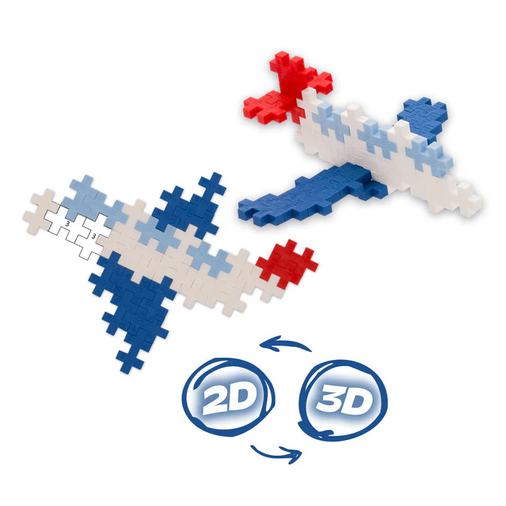 Plus Plus - Puzzle by Number Activity Pad - Transportation