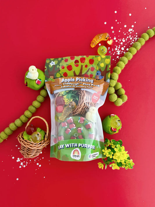 Earth Grown KidDoughs - Apple Picking Mini Play Pack