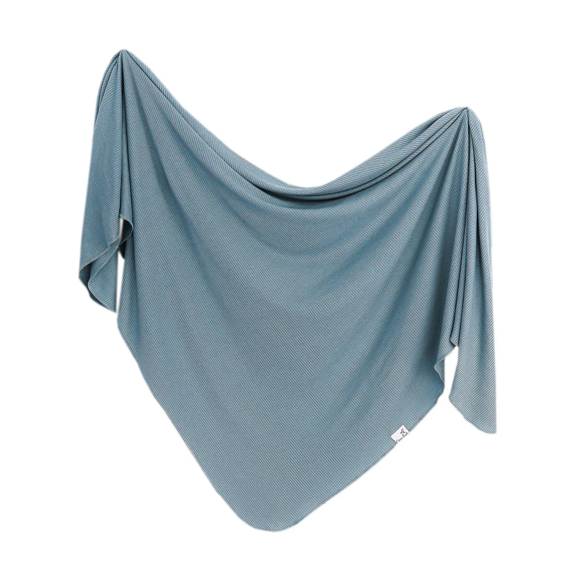 Copper Pearl - Atlantic Rib Knit Swaddle Blanket