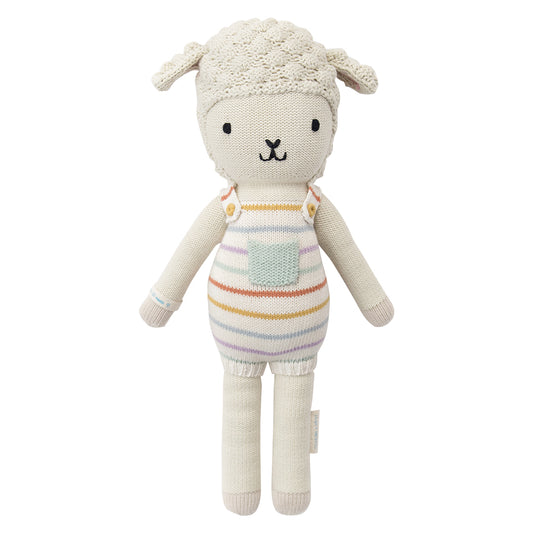 cuddle + kind - Avery the Lamb Handknit Dolls