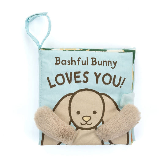 Jellycat - Bashful Bunny Loves You Fabric Book
