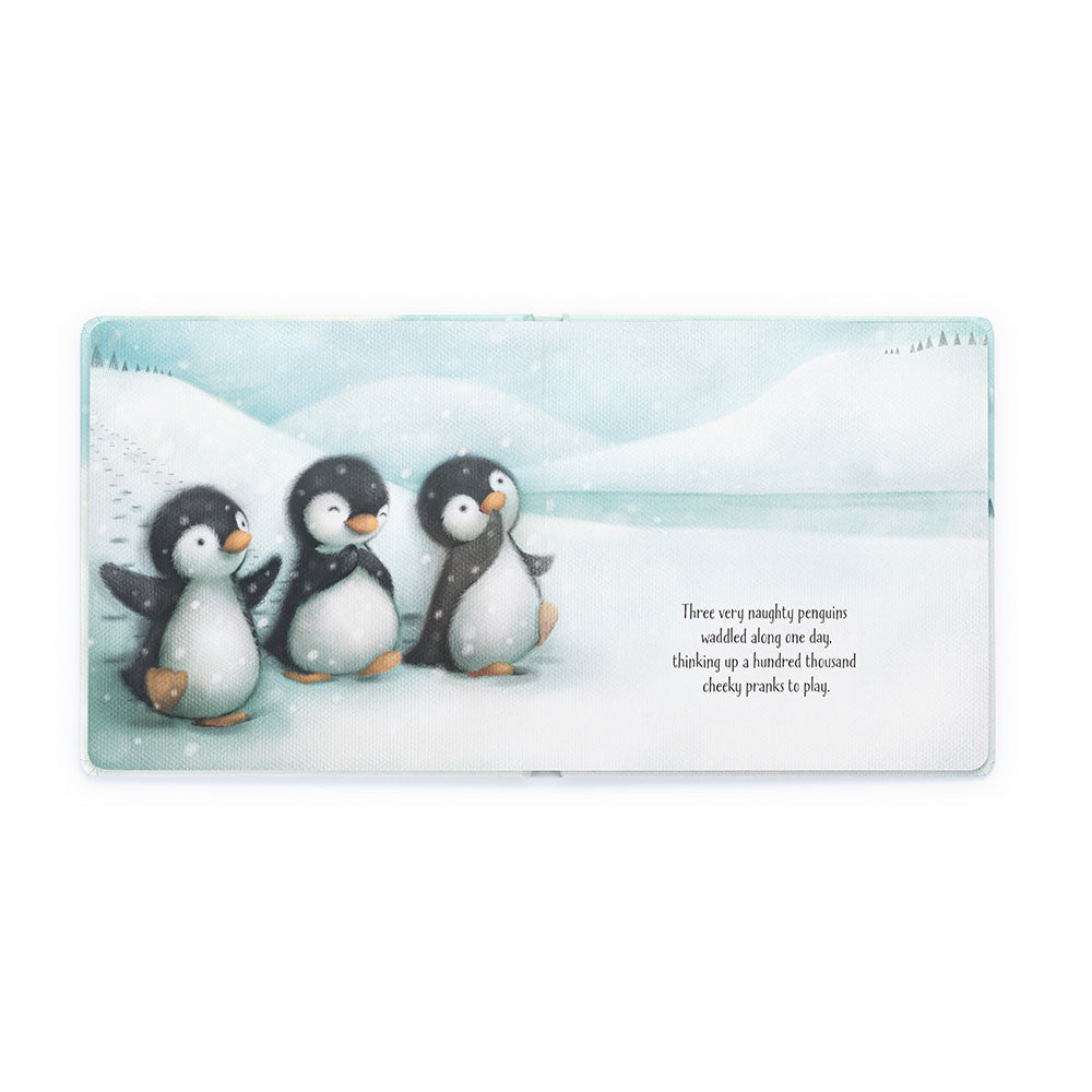 Jellycat - The Naughty Penguins Book