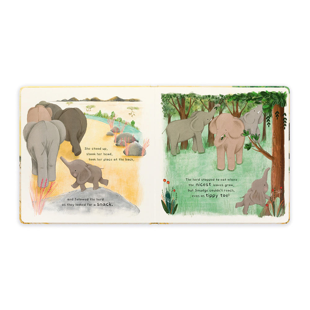 Jellycat - Smudge The Littlest Elephant Book