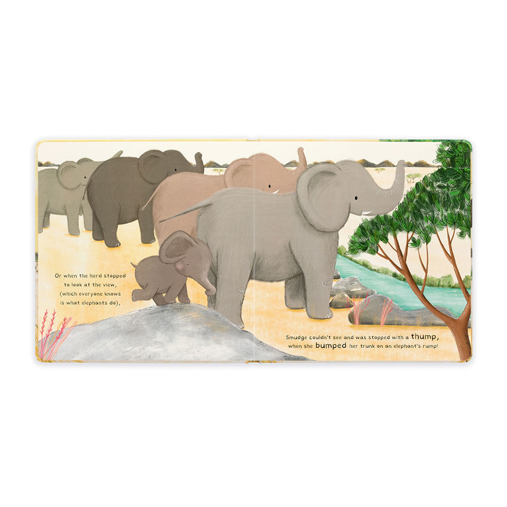Jellycat - Smudge The Littlest Elephant Book