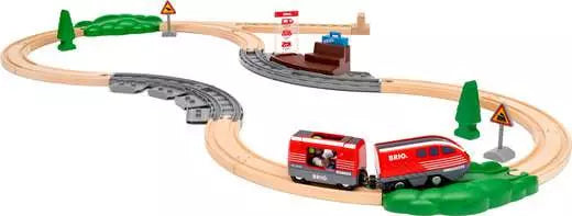 BRIO World - Pull Back Train Set
