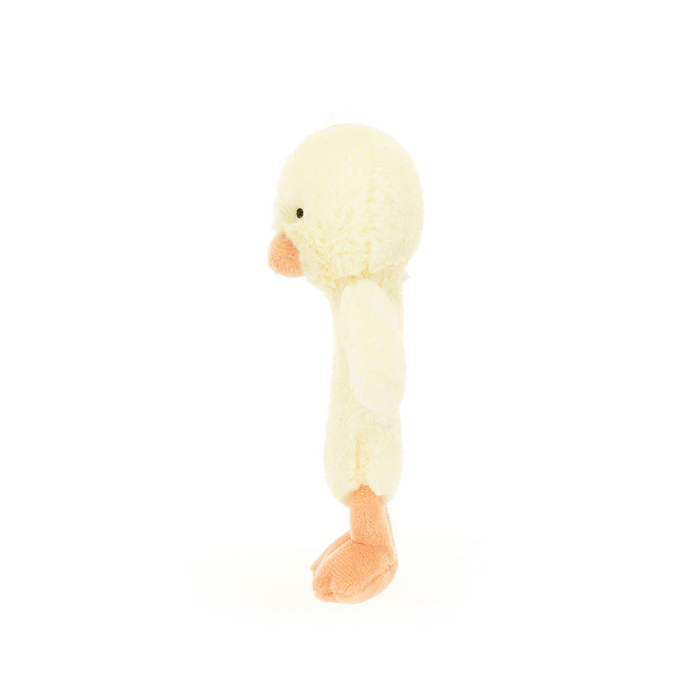 Jellycat - Bashful Duckling Ring Rattle