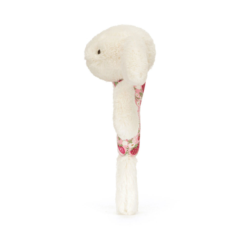 Jellycat - Blossom Cream Bunny 'Berry' Ring Rattle
