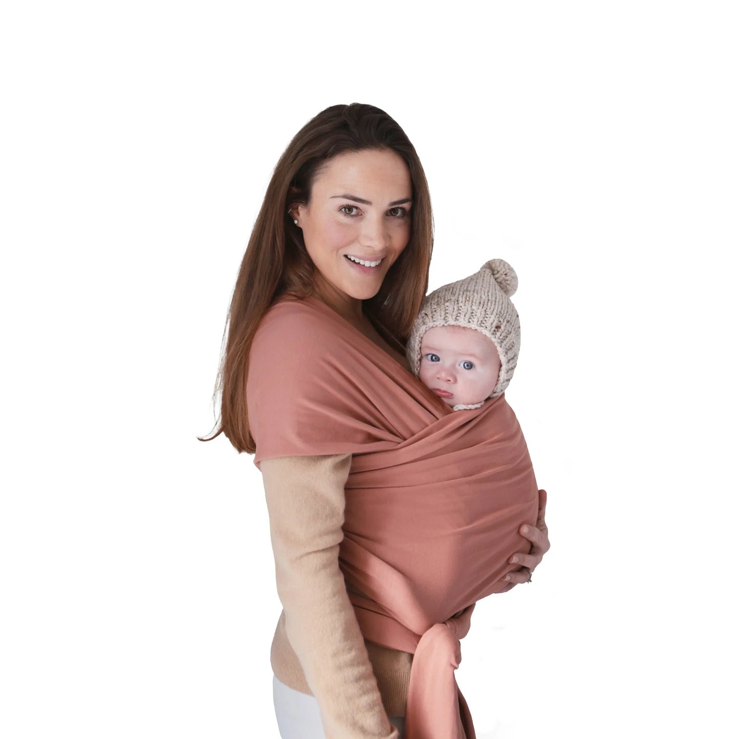 Mushie - Baby Wrap | Cedar