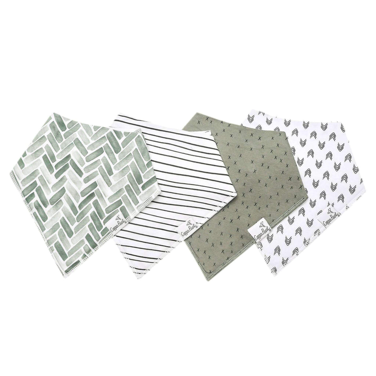 Copper Pearl - Alta Bandana Bib Set (4-pack)