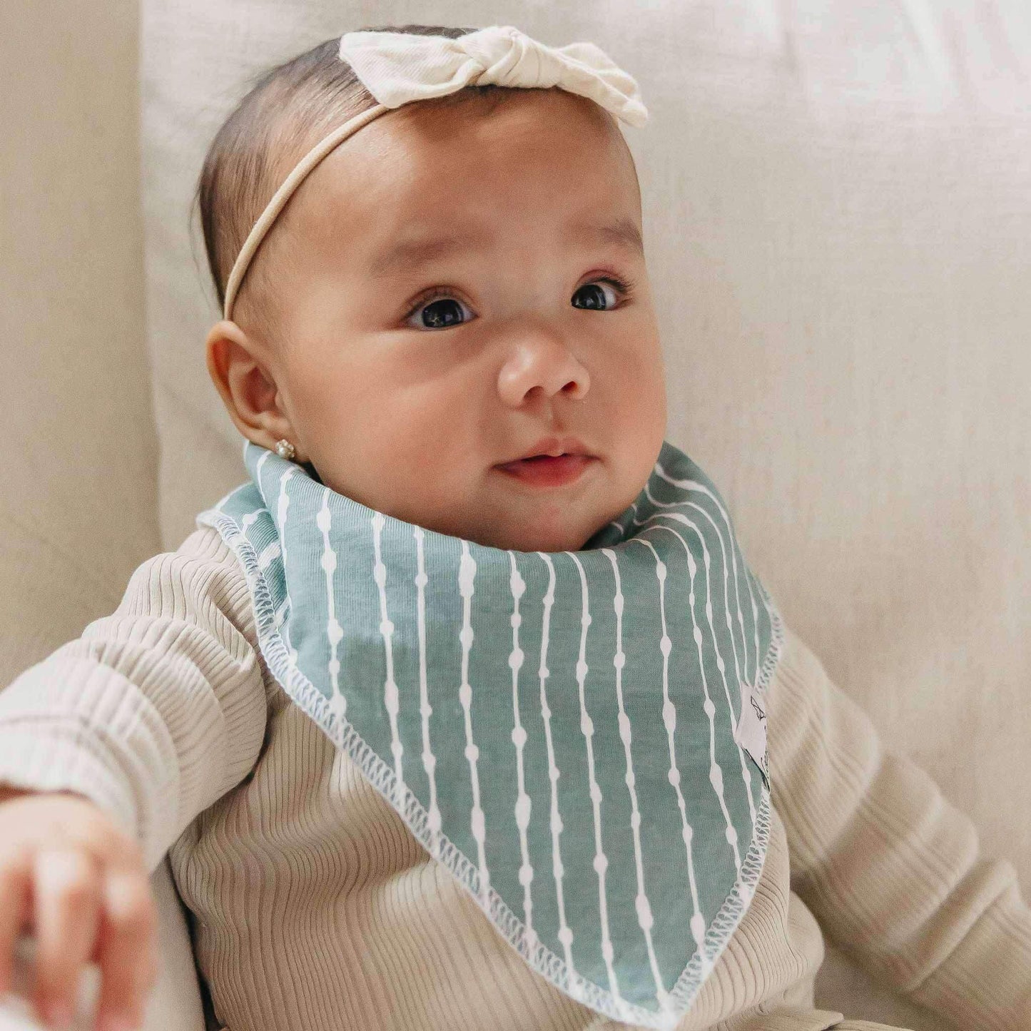 Copper Pearl - Autumn Bandana Bib Set (4-pack)