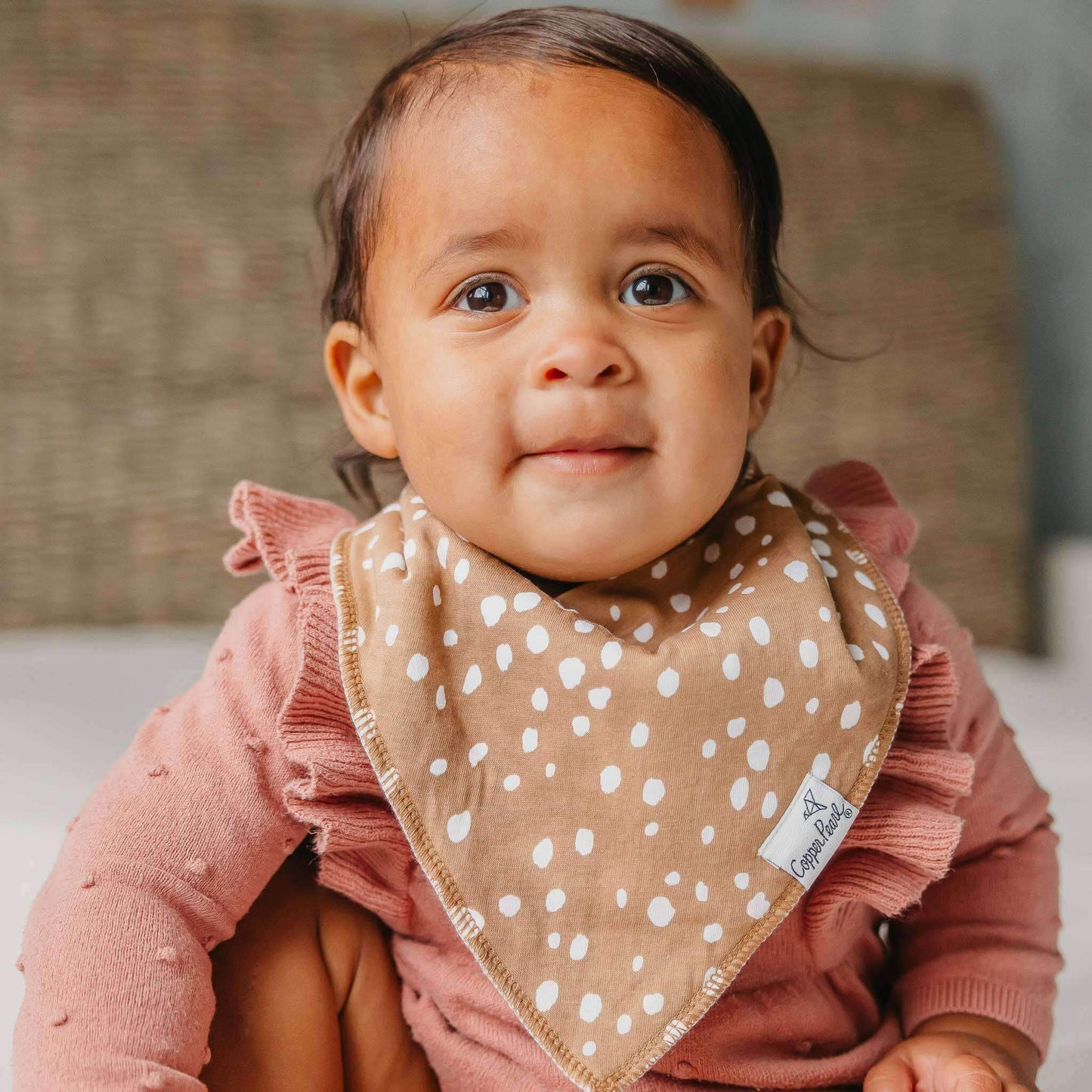 Copper Pearl - Autumn Bandana Bib Set (4-pack)