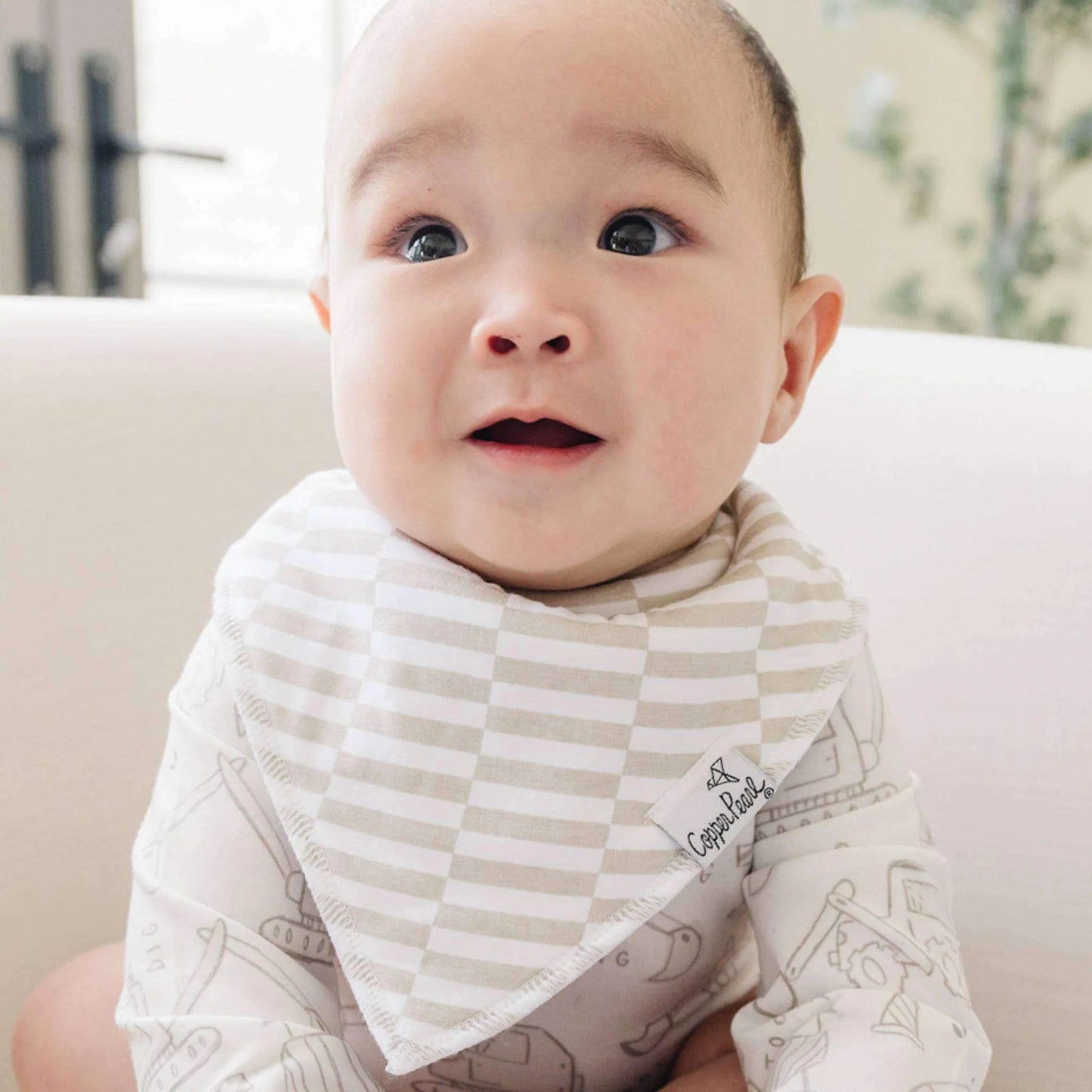Copper Pearl - Gage Bandana Bib Set (4-pack)