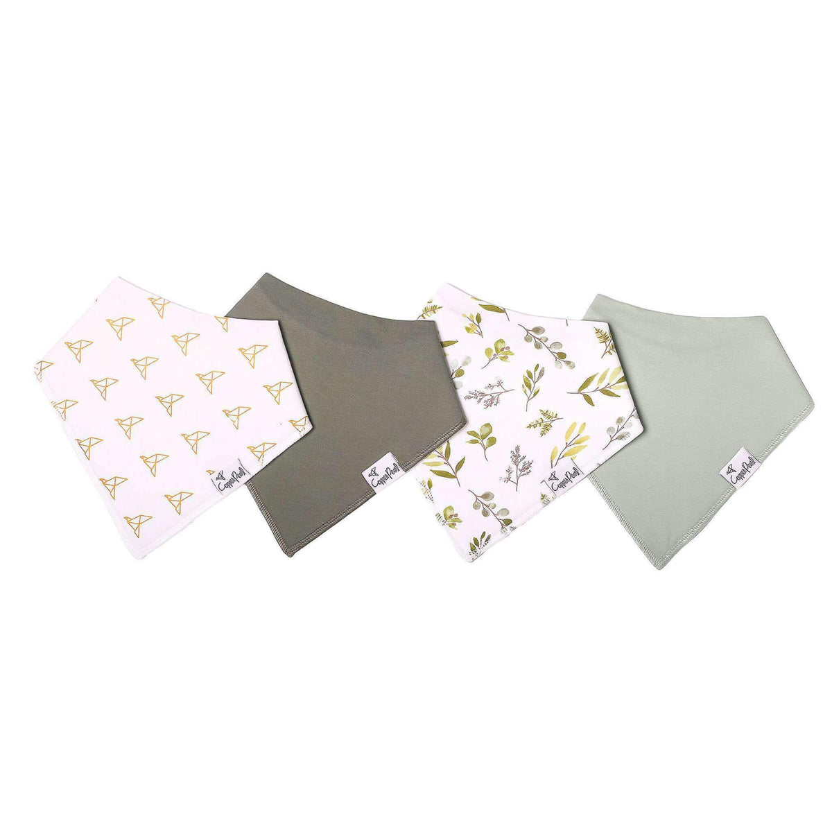 Copper Pearl - Haven Bandana Bib Set (4-pack)