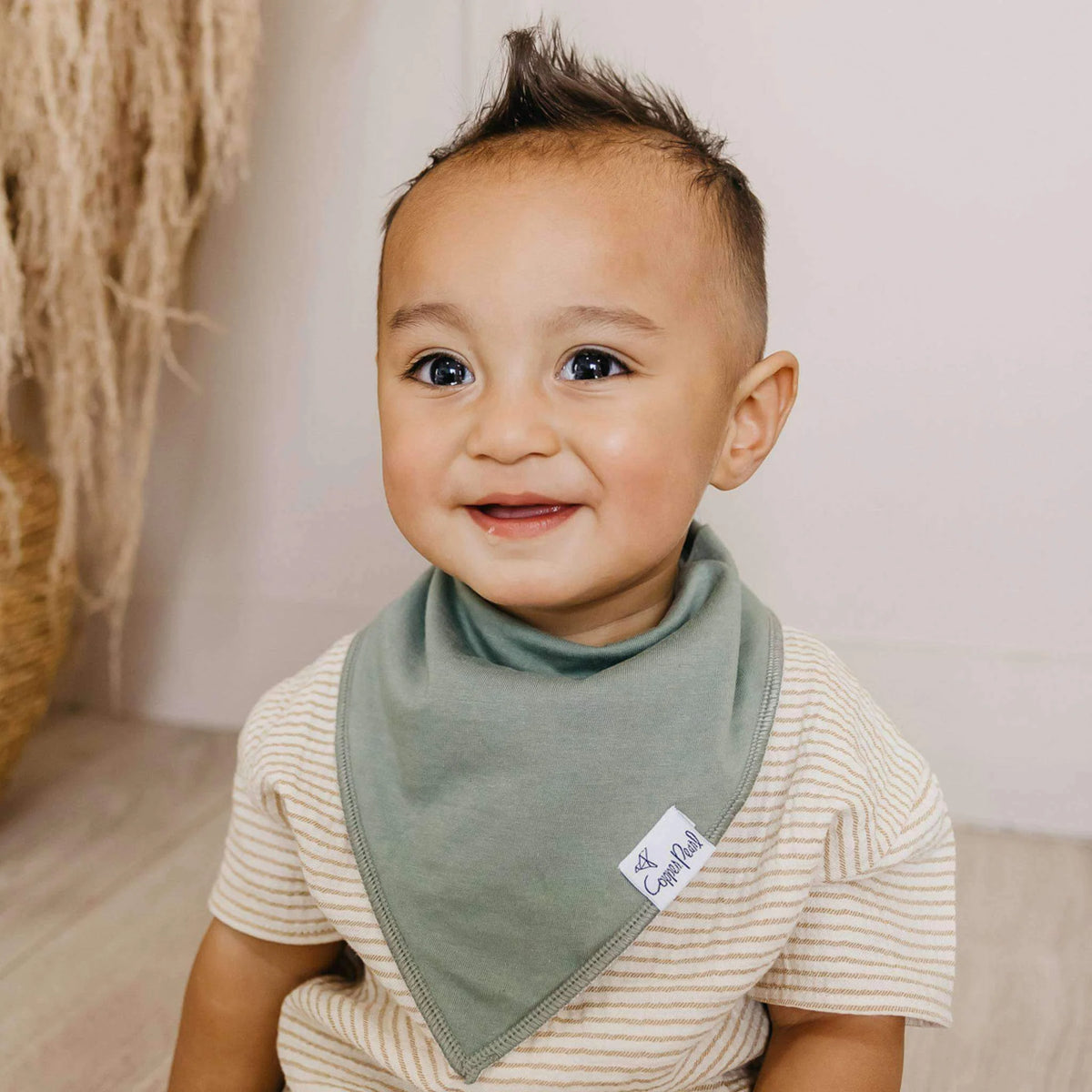 Copper Pearl - Haven Bandana Bib Set (4-pack)